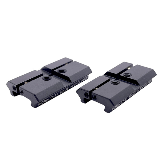 2 X 37mm 11mm Dovetail to Picatinny Adapter Convertor 2