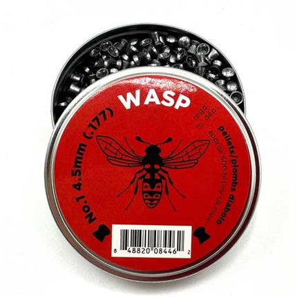 Wasp Pellets No1 Red .177 Tin of 500