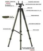 Bog Death Grip Infinite Aluminium Tripod Specifications