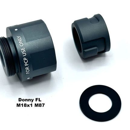 DonnyFL - Quick Disconnect (QD) Rear Caps and Adapter for Old Moderators