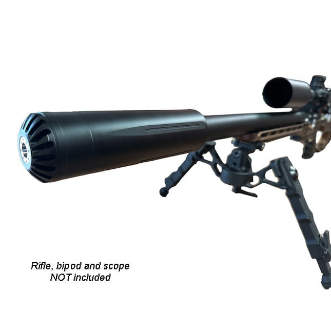 Eagle Vision - SIGMA-M51 Sound Moderator Interchangeable Caliber L187mm D51mm on rifle
