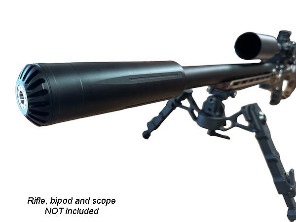 Eagle Vision - SIGMA-M51 Sound Moderator Interchangeable Caliber L187mm D51mm on rifle