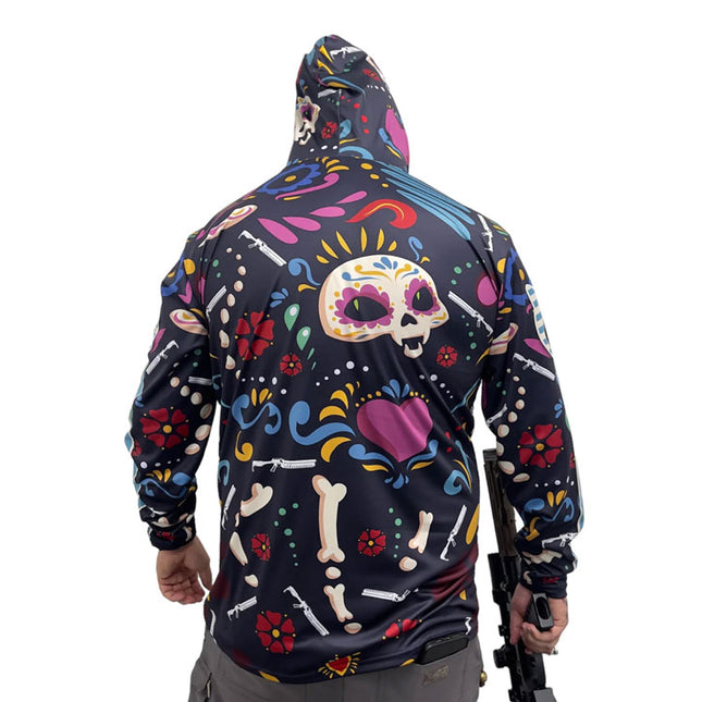 Donny FL - El Gato Muerto Performance Hoodie rear