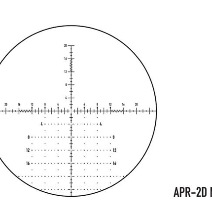 Element Optics - Helix Gen II 6-24x50 FFP Rifle Scope APR 2D MOA