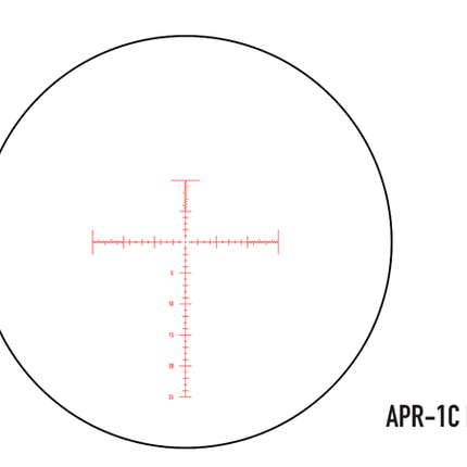 Element Optics Immersive Series 10x40 APR-1C MRAD Scope Reticle