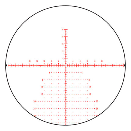 Element Optics- Nexus Gen II 4-25x50 APR 2D MOA Rifle Scope Reticle