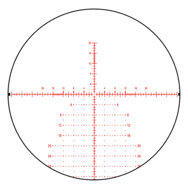 Element Optics- Nexus Gen II 4-25x50 APR 2D MOA Rifle Scope Reticle