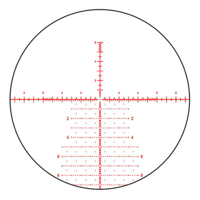 Element Optics- Nexus Gen II 4-25x50 APR 2D MRAD Rifle Scope Reticle