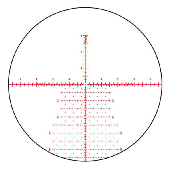 Element Optics- Nexus Gen II 4-25x50 APR 2D MRAD Rifle Scope Reticle