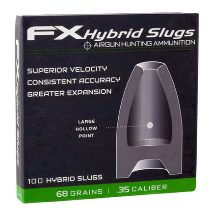 FX Airguns Hybrid Slugs 68g .35 cal - 9mm