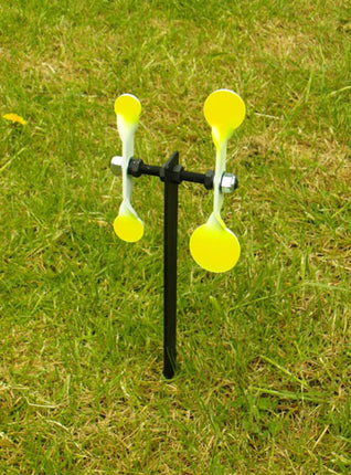 HFT & Standard Double Post Spinner Airgun Target - GR8Fun In Grass