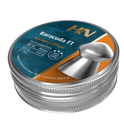 H&N Baracuda FT Pellets .177 - 400 Tin 4.5mm