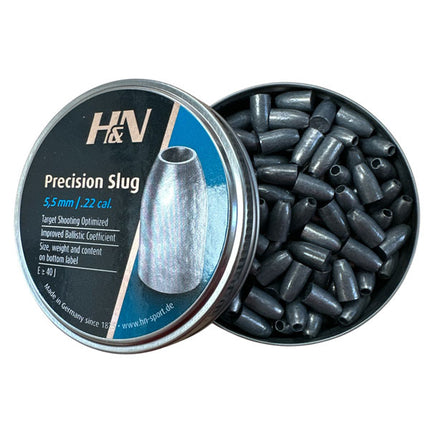 H&N Precision Slug HP .22 - 33g .217 tin