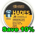 JSB Hades .35 - 77.16g - 9.0mm - 100 per Tin - 10 Tins