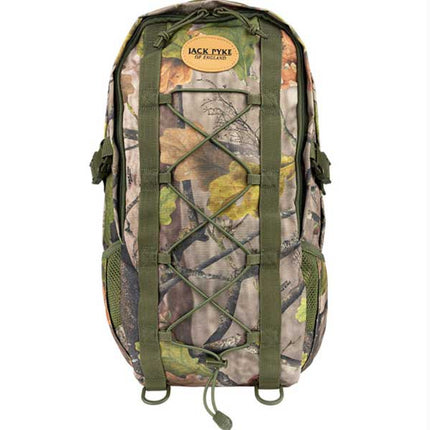 Jack Pyke Rifle Rucksack Camo Rear View