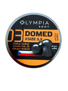 Olympia Shot Airgun Pellet - Domed X Size  5.5mm / 15.89gr 250 Per Tin