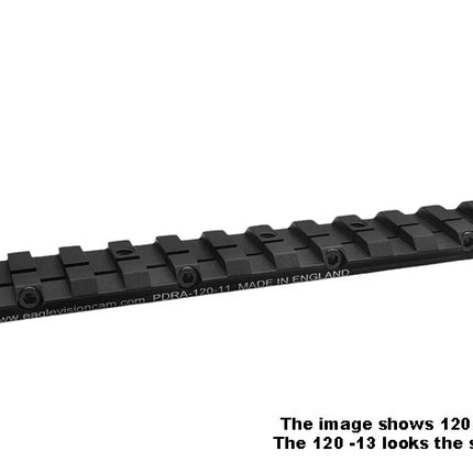 Dovetail To Picatinny Weaver 120mm / 13 mm To 22mm Rail Converter