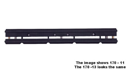 Dovetail To Picatinny Weaver 170mm / 13 mm To 22mm Rail Converter bottom