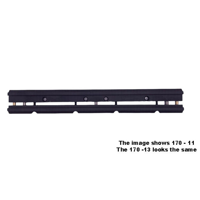 Dovetail To Picatinny Weaver 170mm / 13 mm To 22mm Rail Converter bottom
