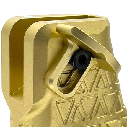 Saber Tactical - AR Style Vertical Grip - GOLD ST0050 Thumb Rest