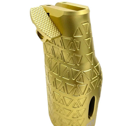 Saber Tactical - AR Style Vertical Grip - GOLD ST0050 Left Side