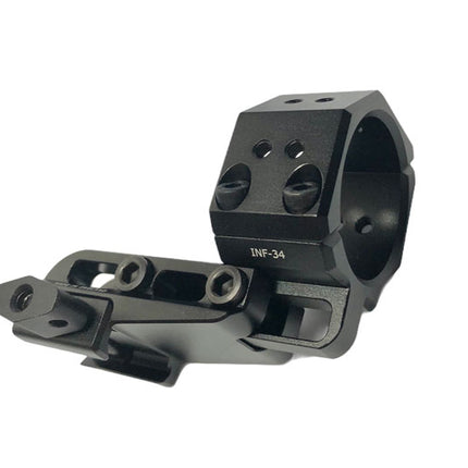 Eagle Vision - Two Piece Infinity Elevation Adjustable Scope Mount Picatinny 30mm single mount