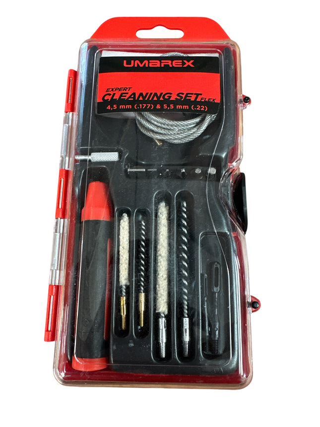 Umarex Expert Cleaning Kit For .177 4.5mm &amp; .22 5.5mm Airgun Air Rifle 3.2049