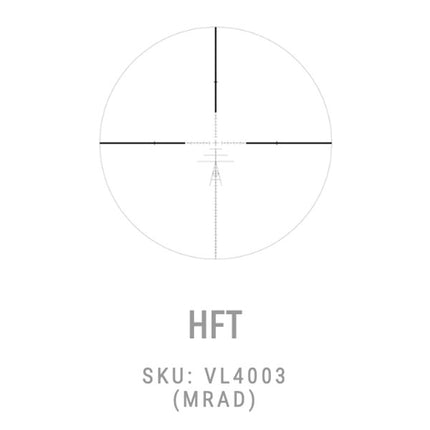 Valiant Optics - Themys 10x32 Compact HFT Airgun Scope reticle