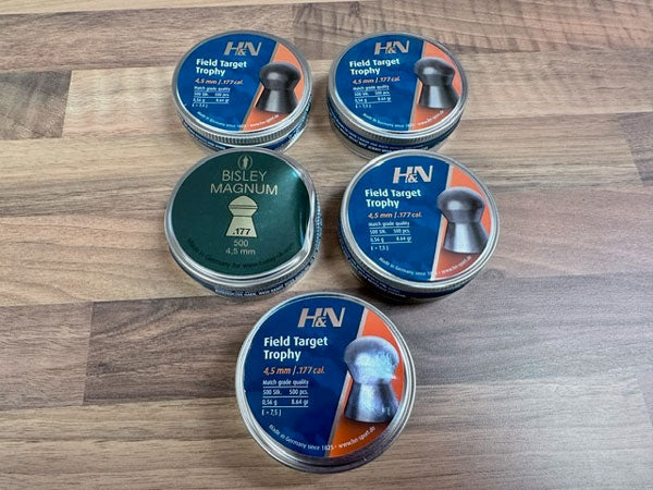 B Grade - .22 Pellets Selection - Wasp and Bisley