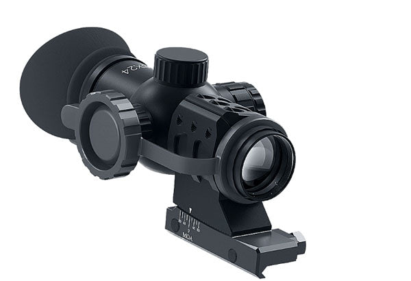 Immersive Optics Prismatic Scope 10x24 MILDOT EXTENDED w/MOA ADJ MOUNTS