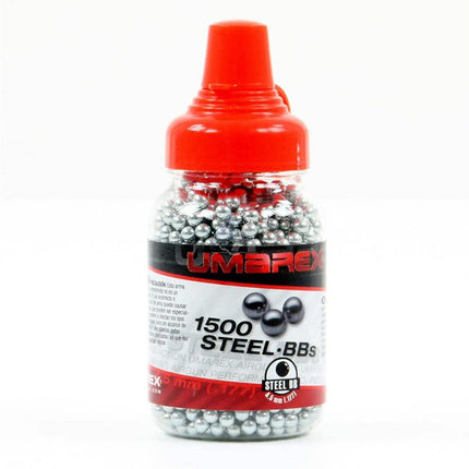 Umarex - Steel BB Ammo - 1500 per Bottle 4.5mm .177cal