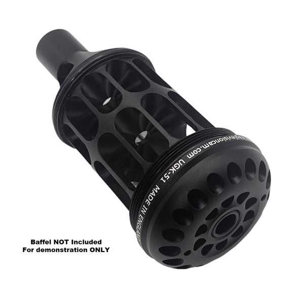 Eaglevision - AGT VIXEN 1/2 X 20 UNF Moderator Adaptor baffle