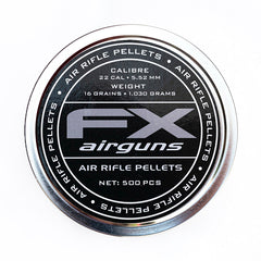 FX .22 Airgun Pellets 5.52mm / 500 Per Tin / 16g 