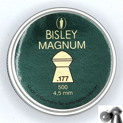 Bisley Magnum Pellets .177 / 5.52mm 500 Tin