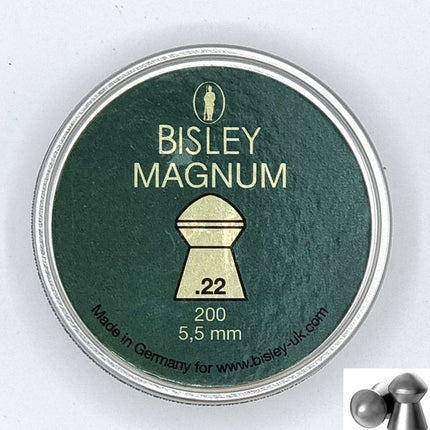 Bisley Magnum Pellets .22 / 5.5mm 200 Tin