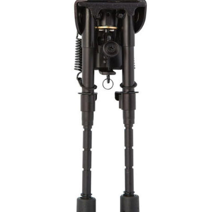 Caldwell XLA Pivot Bipod Black 6-9" Stud Mount folded