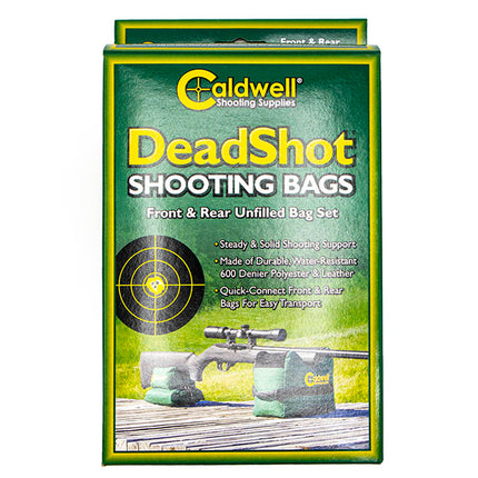 Caldwell DeadShot Shooting Bags Set of 2 (Front & Rear Bag, Unfilled)