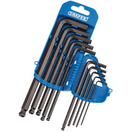 Drapers Tools Metric Hexagon And Ball End Hexagon Key Set (10 Piece)