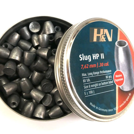 H&N Slug HP II .30 - 7.62mm - 50g - 80 pcs tin