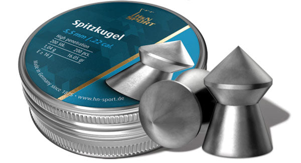 H&N Spitzkugel Pointed - .22 - 5.50 - 16.05g