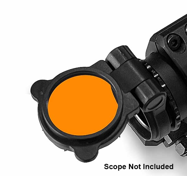 Immersive Optics 30mm Flip-Up Lens Cover Amber