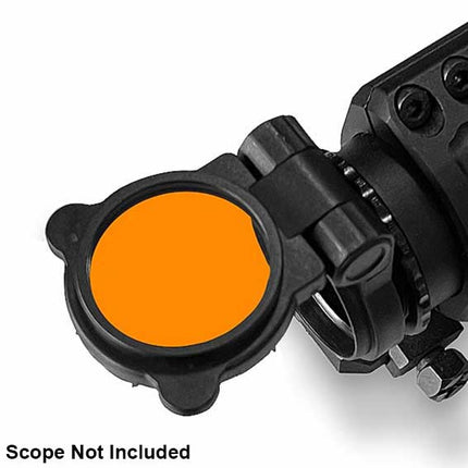 Immersive Optics 50mm Flip-Up Lens Cover Amber
