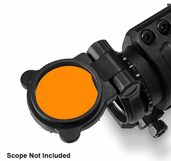 Immersive Optics 50mm Flip-Up Lens Cover Amber