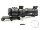 Copy of Immersive Optics 5x30 PRO MILDOT w/MOA ADJ MOUNTS - Extended Eye Relief