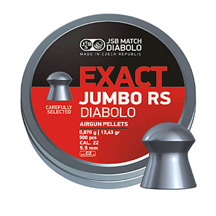 JSB Exact Jumbo RS 13.43g - 5.52 / 500 per Tin