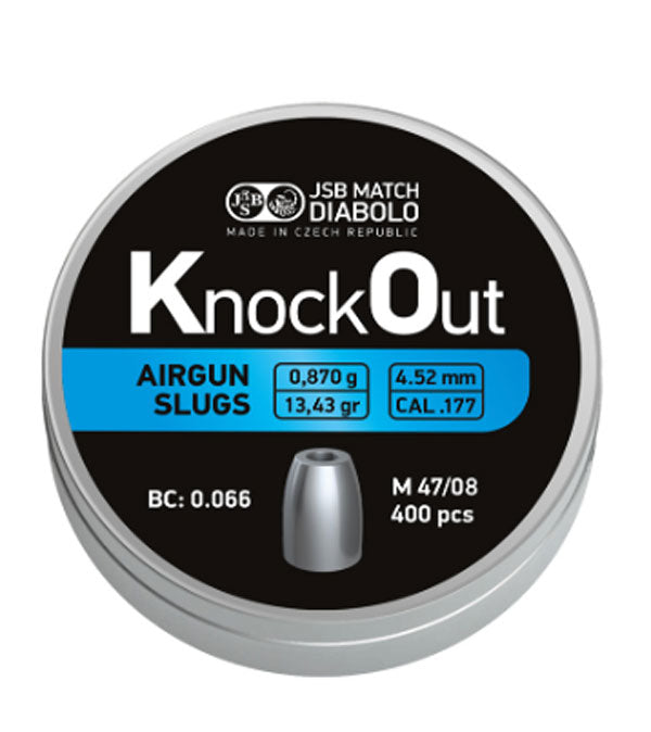 JSB Knock Out Slugs .177 - 4.52mm - 13.43g