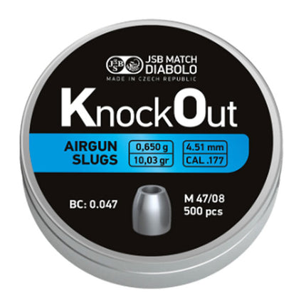 JSB Knock Out Slugs .177 - 4.51mm - 10.03g