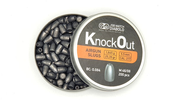 JSB Knockout Slugs .22 - 25.39g - .217