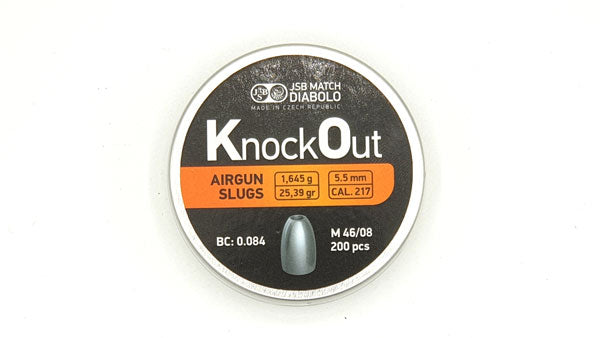 JSB Knockout Slugs .22 - 25.39g - .217