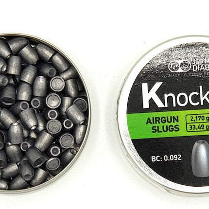 JSB Knockout Slugs .25 cal - 6.37 - 2.17gr - 33.49g